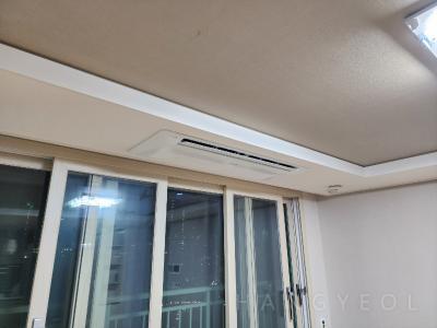인천광역시 서구 청라동 청라 한라비발디 시스템에어컨 설치 사례