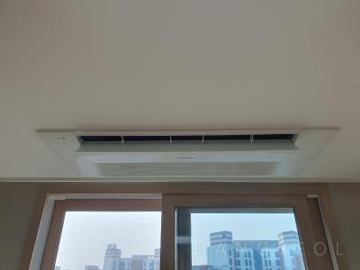 인천광역시 서구 원당동 검단신도시 예미지 트리플에듀 시스템에어컨 설치 사례