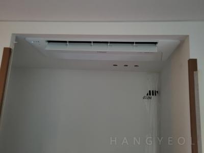 경기도 용인시 기흥구 중동 백현마을동일하이빌아파트 시스템에어컨 설치 사례