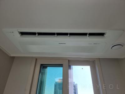 경기도 의왕시 초평동 의왕루첸트힐 시스템에어컨 설치 사례
